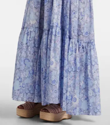 Chloé Chloé Floral cotton voile maxi dress | Thumbnail 2
