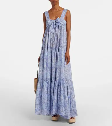 Chloé Chloé Floral cotton voile maxi dress | Thumbnail 5