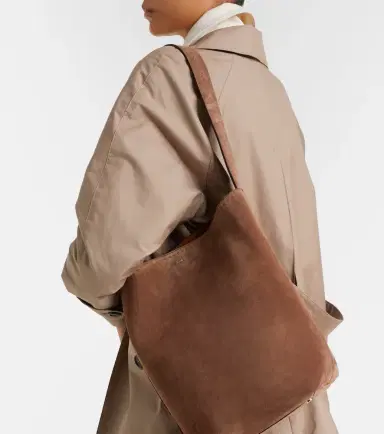 Max Mara Medium suede bucket bag | Thumbnail 4