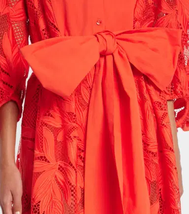 Erdem Embroidered mesh midi dress | Thumbnail 2 Erdem Embroidered mesh midi dress | Thumbnail 2