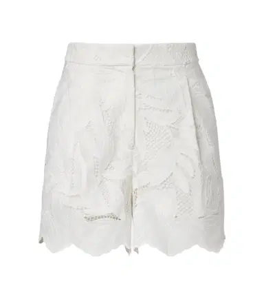 Erdem Embroidered mesh shorts | Thumbnail 1 Erdem Embroidered mesh shorts | Thumbnail 1