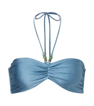 Jade Swim Zoe ruched bikini top | Thumbnail 1