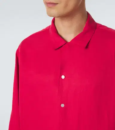 A.Presse A. Presse Vintage silk and linen shirt | Thumbnail 3