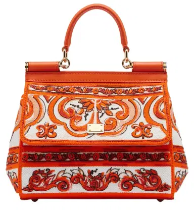 Dolce & Gabbana Sicily Medium embroidered top-handle bag | Thumbnail 1 Dolce & Gabbana Sicily Medium embroidered top-handle bag | Thumbnail 1