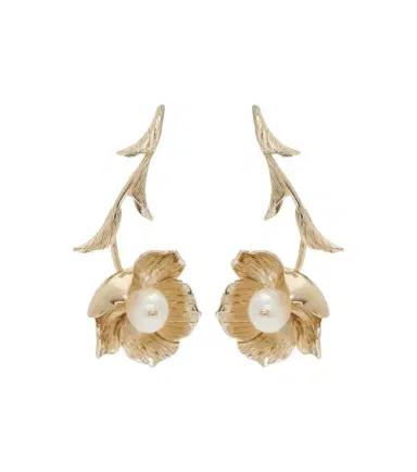 Erdem Embellished drop earrings | Thumbnail 1