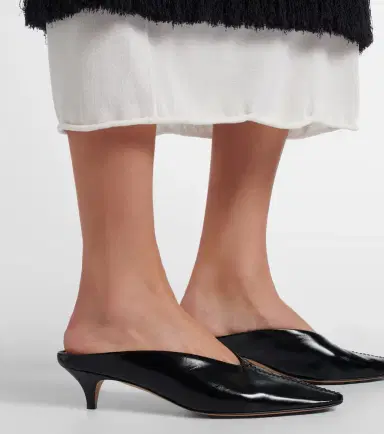 Bottega Veneta Vesta leather mules | Thumbnail 5