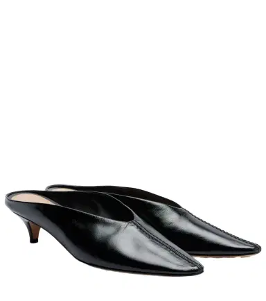Bottega Veneta Vesta leather mules | Thumbnail 1