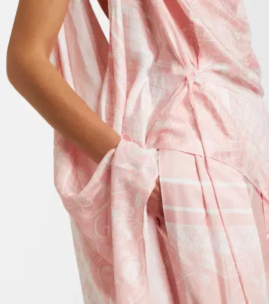 Balmain Printed asymmetric top | Thumbnail 4