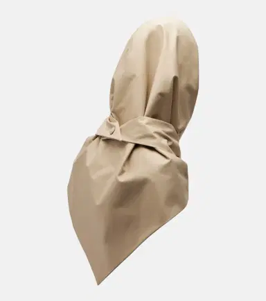 Nour Hammour Cotton canvas hood | Thumbnail 2 Nour Hammour Cotton canvas hood | Thumbnail 2