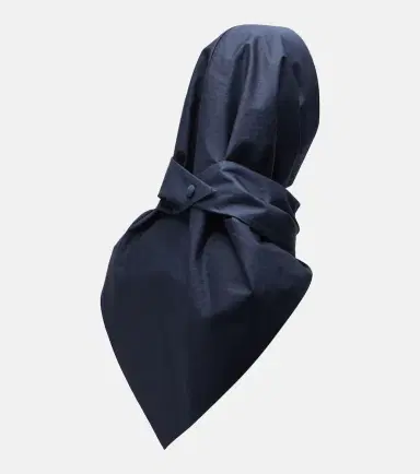 Nour Hammour Cotton-blend canvas hood | Thumbnail 3