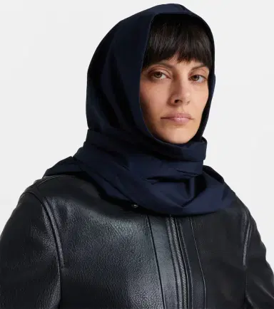 Nour Hammour Cotton-blend canvas hood | Thumbnail 4