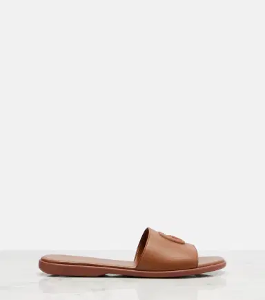 Gucci Double G leather slides | Thumbnail 2 Gucci Double G leather slides | Thumbnail 2