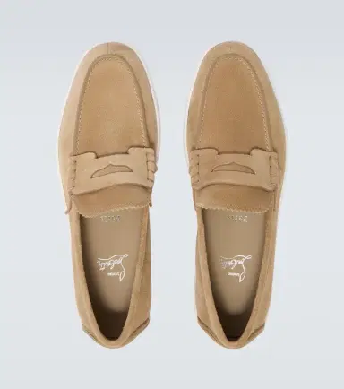 Christian Louboutin Harold suede slip-on shoes | Thumbnail 6