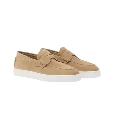 Christian Louboutin Harold suede slip-on shoes | Thumbnail 1