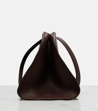 The Row Peggy Medium leather clutch | Thumbnail 4