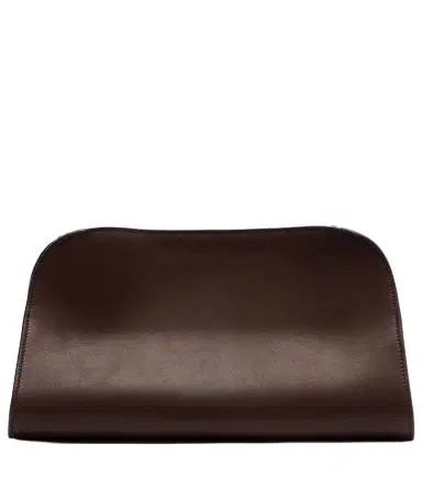 The Row Peggy Medium leather clutch | Thumbnail 1