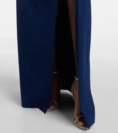 Costarellos Fara crystal-embellished crêpe gown | Thumbnail 4