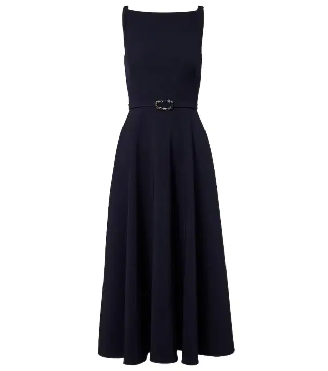 Ginny crêpe cocktail dress