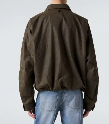 Calvin Klein Collection Donald cotton blouson jacket | Thumbnail 4 Calvin Klein Collection Donald cotton blouson jacket | Thumbnail 4