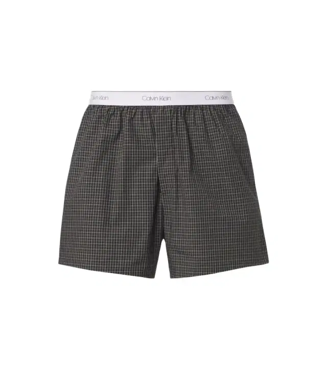Calvin Klein Collection Owen checked cotton boxer briefs