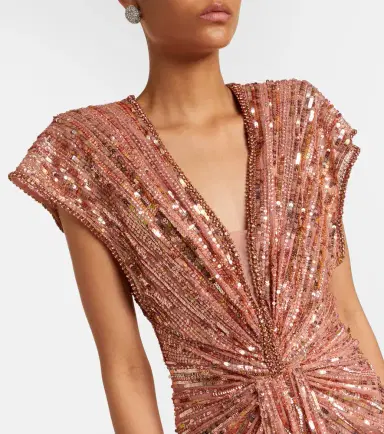 Jenny Packham Zola embellished gown | Thumbnail 3