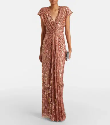 Jenny Packham Zola embellished gown | Thumbnail 5