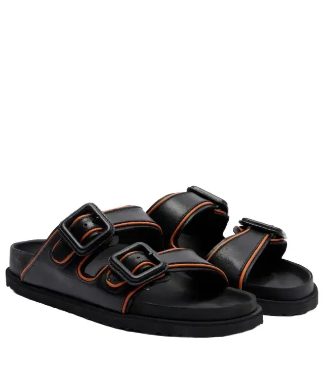 Birkenstock 1774 Arizona leather slides