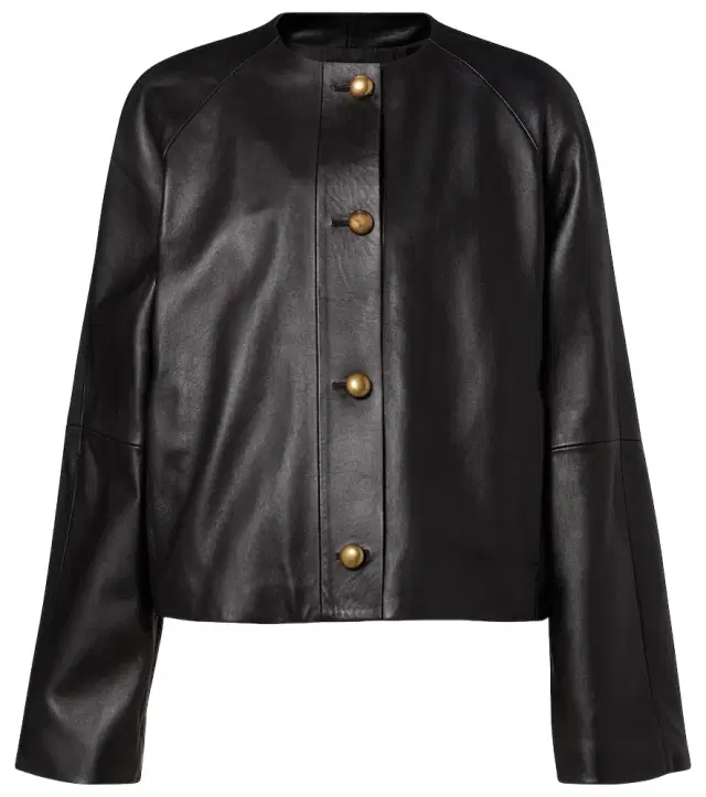 Bouquet leather jacket