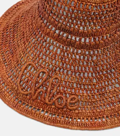Chloé Chloé Chloé raffia sun hat | Thumbnail 3