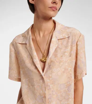 Chloé Chloé Shell pendant necklace | Thumbnail 3