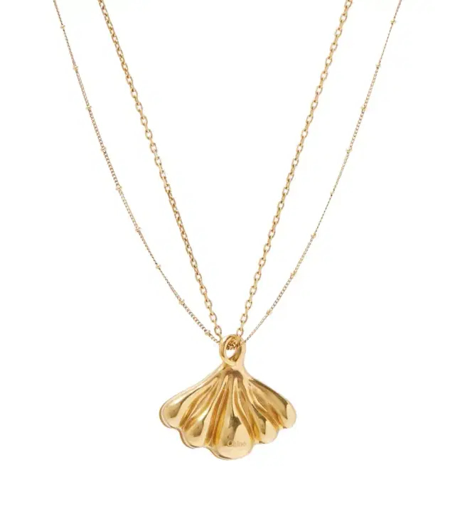 Chloe Chloé Shell pendant necklace