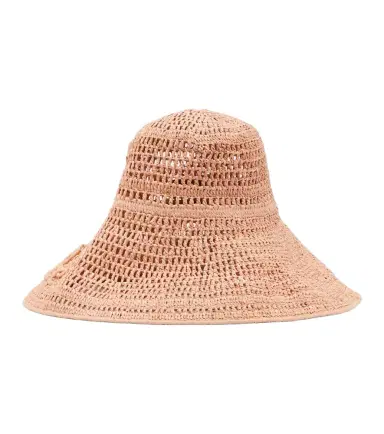 Chloé Chloé Logo raffia sunhat | Thumbnail 1