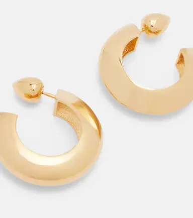 Alaïa Alaïa Edge hoop earrings | Thumbnail 4