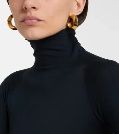 Alaïa Alaïa Edge hoop earrings | Thumbnail 5
