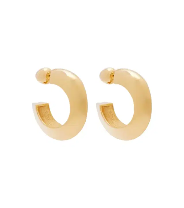 Alaïa Edge hoop earrings