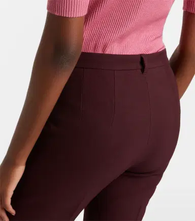 'S Max Mara 'S Max Mara Cotton-blend cropped straight pants | Thumbnail 6