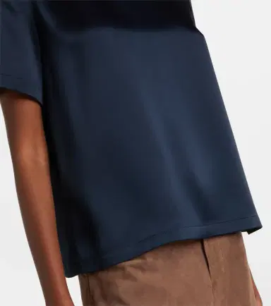 'S Max Mara 'S Max Mara Satin T-shirt | Thumbnail 6 'S Max Mara 'S Max Mara Satin T-shirt | Thumbnail 6
