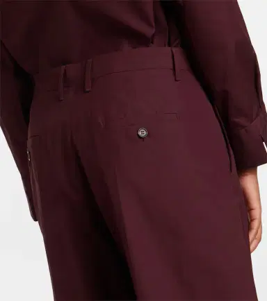 'S Max Mara 'S Max Mara Cropped cotton poplin wide-leg pants | Thumbnail 5 'S Max Mara 'S Max Mara Cropped cotton poplin wide-leg pants | Thumbnail 5