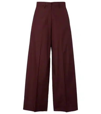 'S Max Mara 'S Max Mara Cropped cotton poplin wide-leg pants | Thumbnail 1 'S Max Mara 'S Max Mara Cropped cotton poplin wide-leg pants | Thumbnail 1