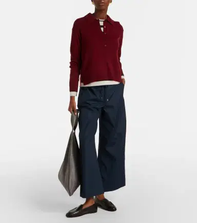 'S Max Mara 'S Max Mara Cotton cropped wide-leg pants | Thumbnail 2