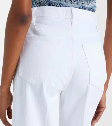 Frame The Eyelet embroidered flared jeans | Thumbnail 4 Frame The Eyelet embroidered flared jeans | Thumbnail 4