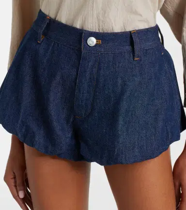 Frame The Shell denim shorts | Thumbnail 4