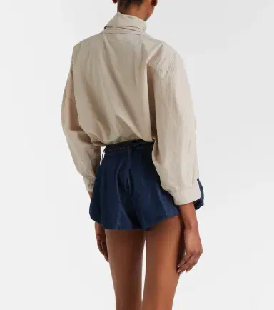 Frame The Shell denim shorts | Thumbnail 6