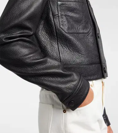 Frame The Small leather jacket | Thumbnail 5 Frame The Small leather jacket | Thumbnail 5