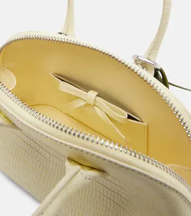 Self-Portrait Lizard Small leather top-handle bag | Thumbnail 3