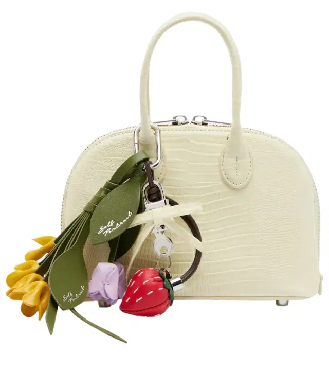 Lizard Small leather top-handle bag