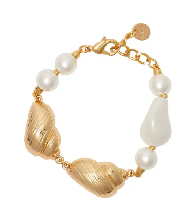 Faux pearl-embellished bracelet