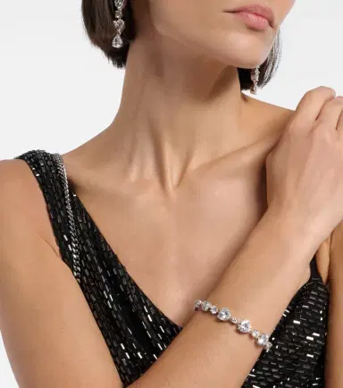 Self-Portrait Crystal-embellished bracelet | Thumbnail 5