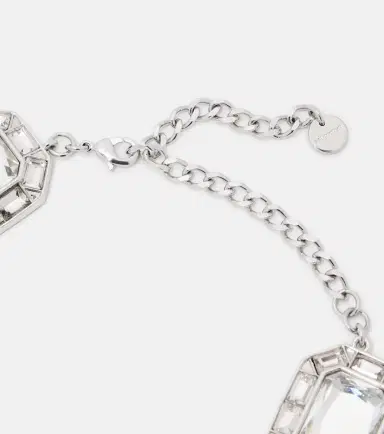 Self-Portrait Crystal-embellished choker | Thumbnail 2