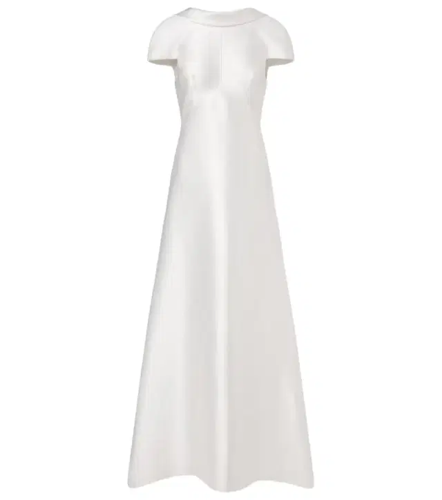 Bridal taffeta gown